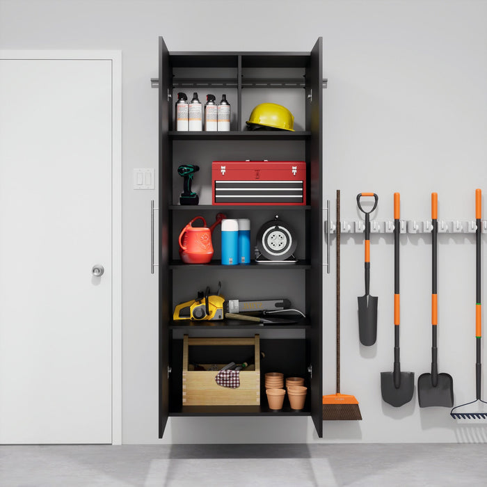 Hangups 30-inch Garage Storage Cabinet - Black 