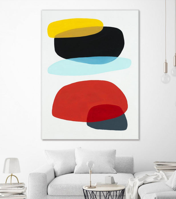 \"Joy And Pop Ii\" Giant Art 72x54 Wall Art