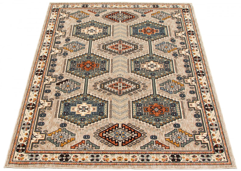 Quincy Taupe Area Rug - 7'10\" x 10'2\"
