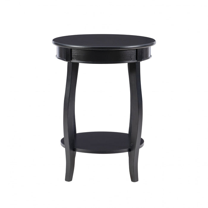Rainbow Chairside Table - Black