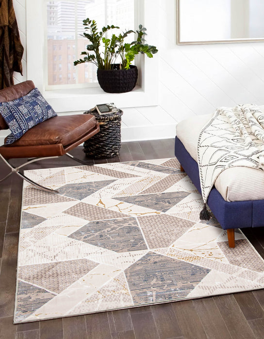 Paige Ivory Area Rug - 5'0\" X 8'0\"  