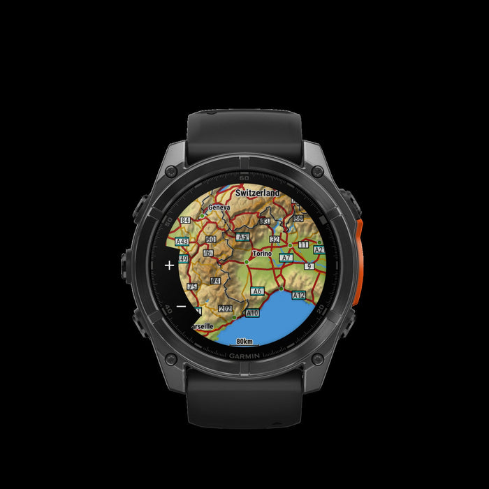 Garmin Fēnix 8 Amoled Smartwatch 51mm - Gps, Compass, Gyroscope And Barometric Altimeter Slate Grey 