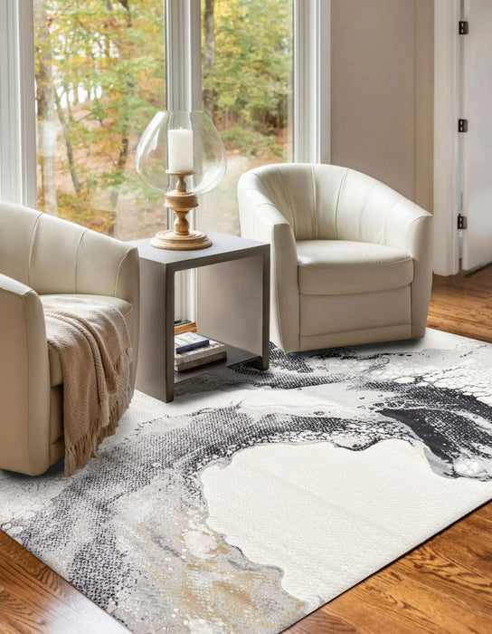 Bloom Ivory Rug 5'0\" x 8'0\" 