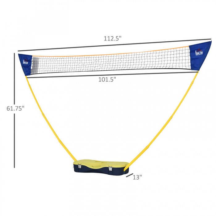 Homcom Portable Badminton Net Set