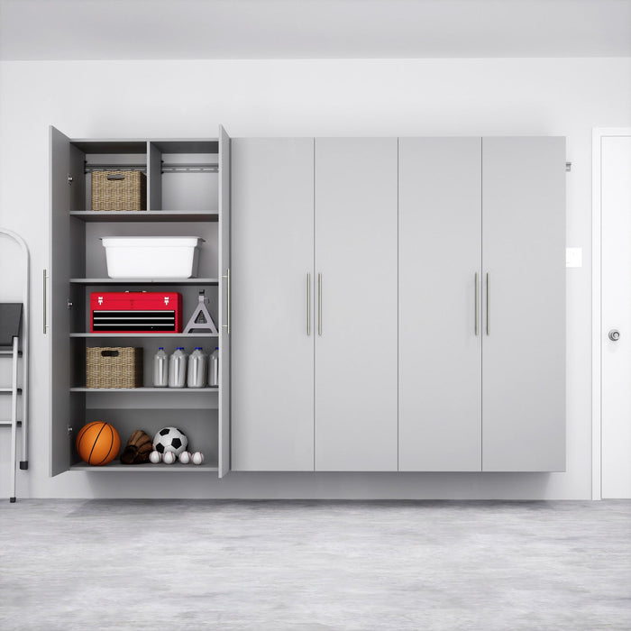 Hangups 108-inch 3-piece Garage Storage Cabinet Set E - Light Gray 