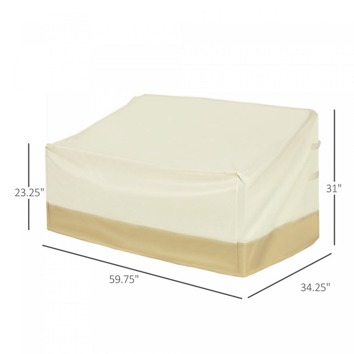 Outsunny Patio Furniture Covers For 3-seater Garden Bench