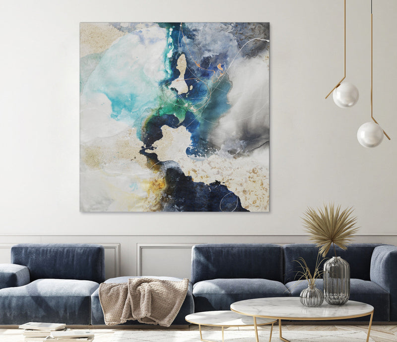 \"Kinky Flow\" Giant Art 54x54 Wall Art