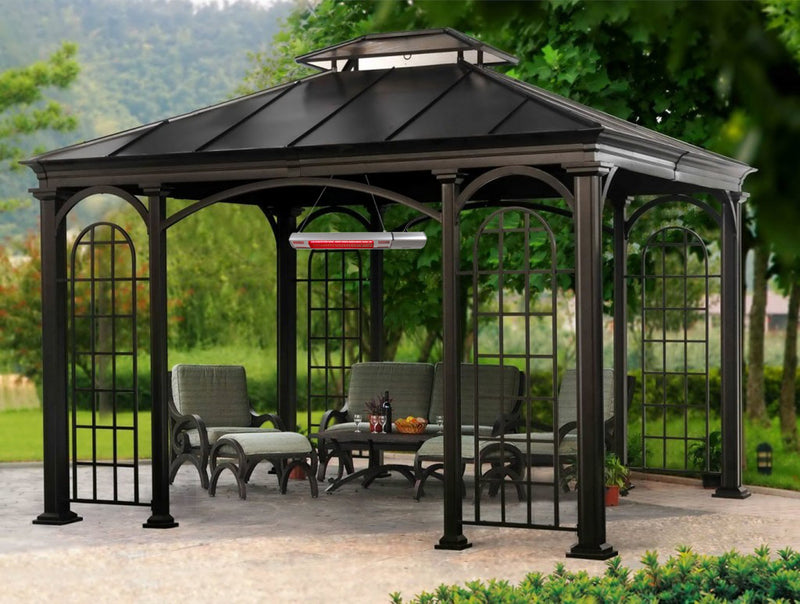Energ+ Infrared Electric Wall-Mounted Patio Heater - HEA-21545