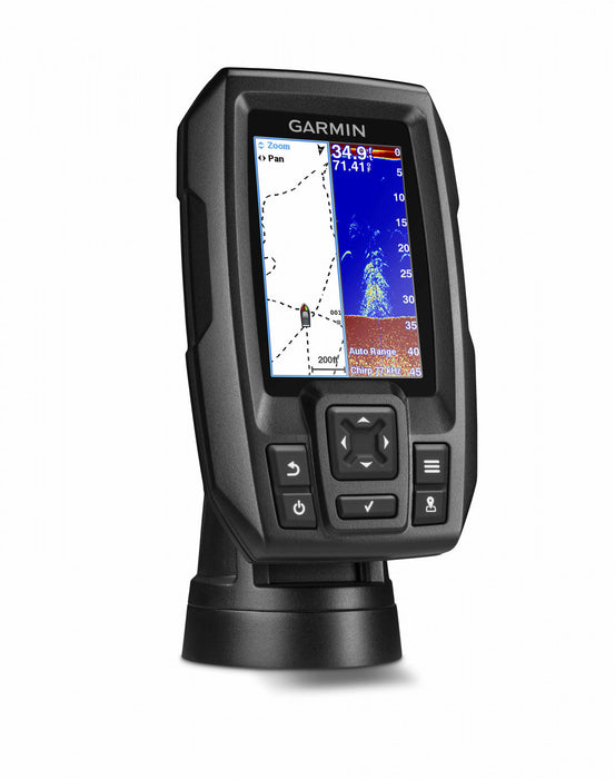 Garmin Striker 4 Portable Bundle - 3.5" Chirp Fishfinder W/gps, Kayak-friendly, High-sensitivity Mapping