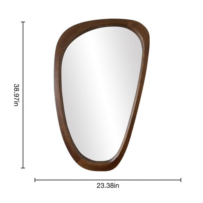 Lusso Walnut Mirror 30 x 40