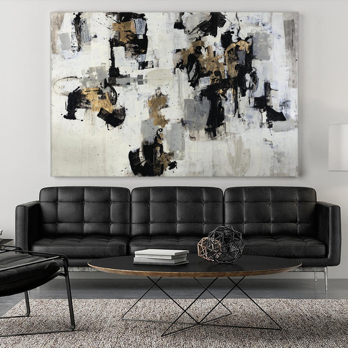 \"Gold Gloved Boxer\" Giant Art 84x54 Wall Art