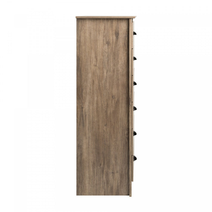 Salt Spring Tall 6-Drawer Chest - Drifted Grey