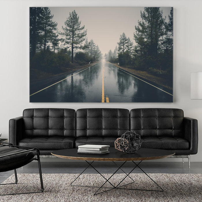 \"Rainy Day\" Giant Art 84x54 Wall Art