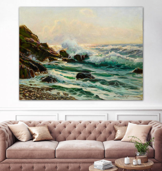 \"Main Seascape I\" Giant Art 72x54 Wall Art