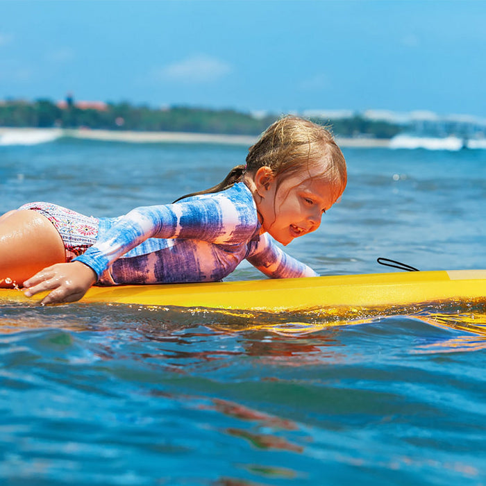 Goplus Body Board 33'' Super Lightweight Surfing Board W/ Leash Xpe Deck Eps Core