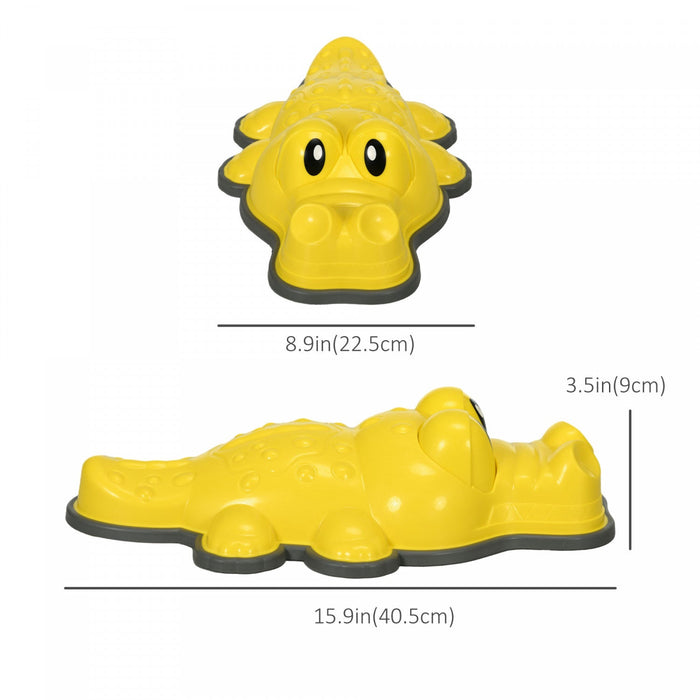 Outsunny Stepping Stones Kids, 9pcs Anti-slip Edge Balance Stepping Stones Obstacle Course Coordinat