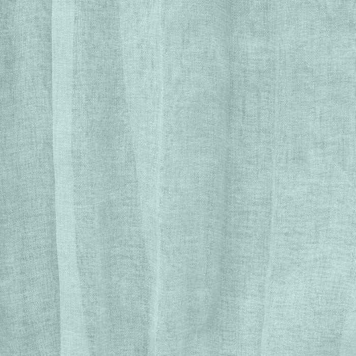 Habitat Paloma White Sheer Dual Header Curtain Panel - 52 x 63