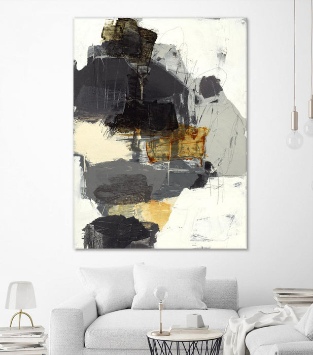 \"Monochrome Manta I\" Giant Art 72x54 Wall Art