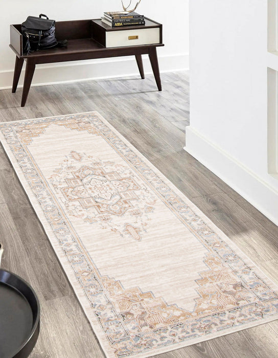 Katie Ivory Runner Area Rug - 2'8\" X 8'2\"  