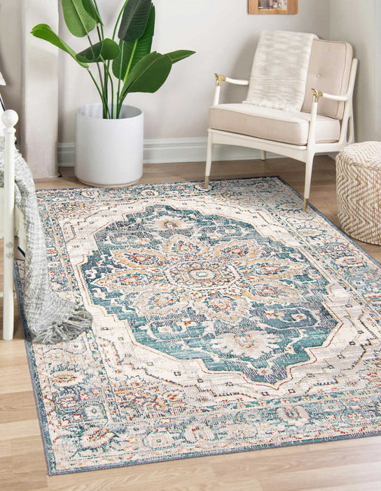 Legacy Teal Area Rug - 5'0\" x 8'0\"