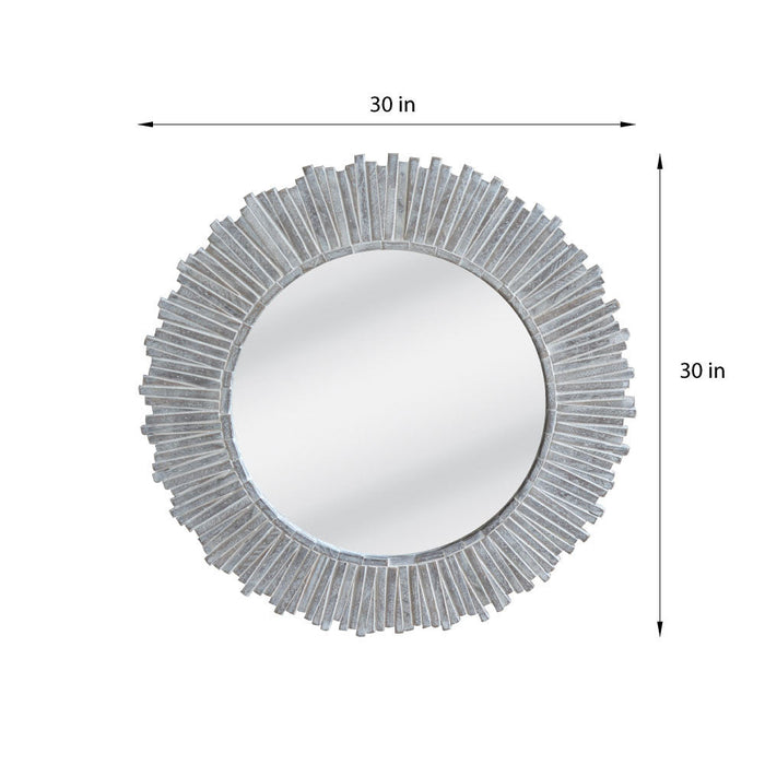 Pineville Grey 30\" Mirror