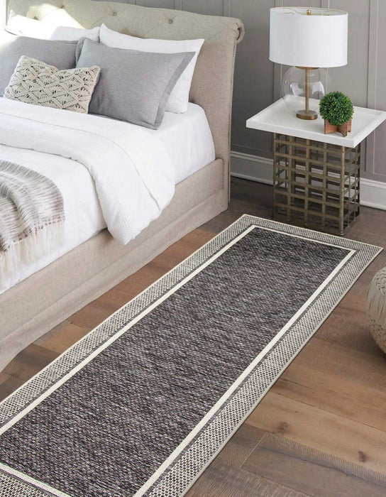 Brooks Charcoal Area Rug - 2'8\" x 8'2\"