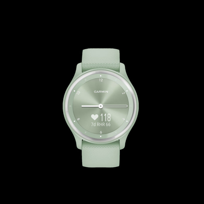 Garmin Vivomove® Sport Hybrid Smartwatch - Fitness, Health Tracking With Hidden Touchscreen Display