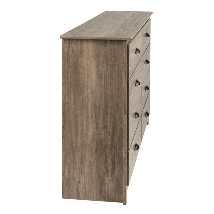 Salt Spring 8-Drawer Dresser - Drifted Grey