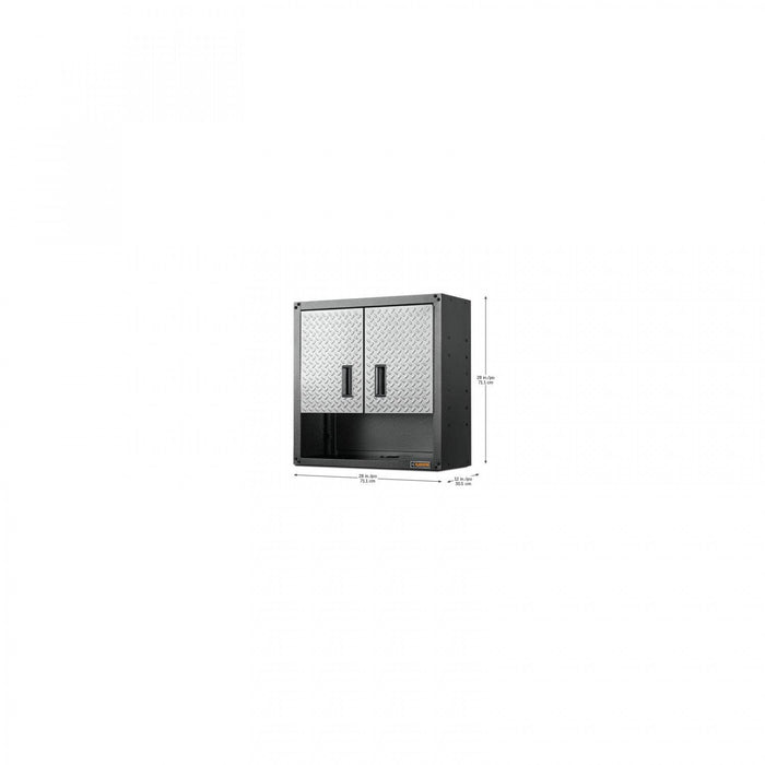 Gladiator 3/4 Door Wall Gearbox - Silver Tread