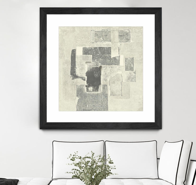 \"Camera Obscura\" Matted and Framed Black 30x30 Wall Art