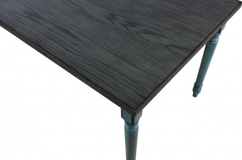 Willow Dining Table - Teal