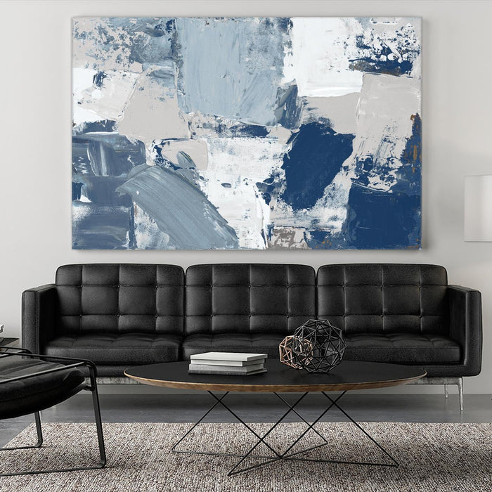 \"Blue Combo\" Giant Art 72x48 Wall Art