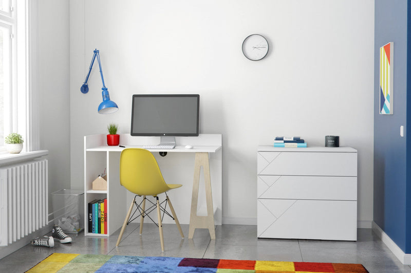 Nordika Atypik Desk - White 