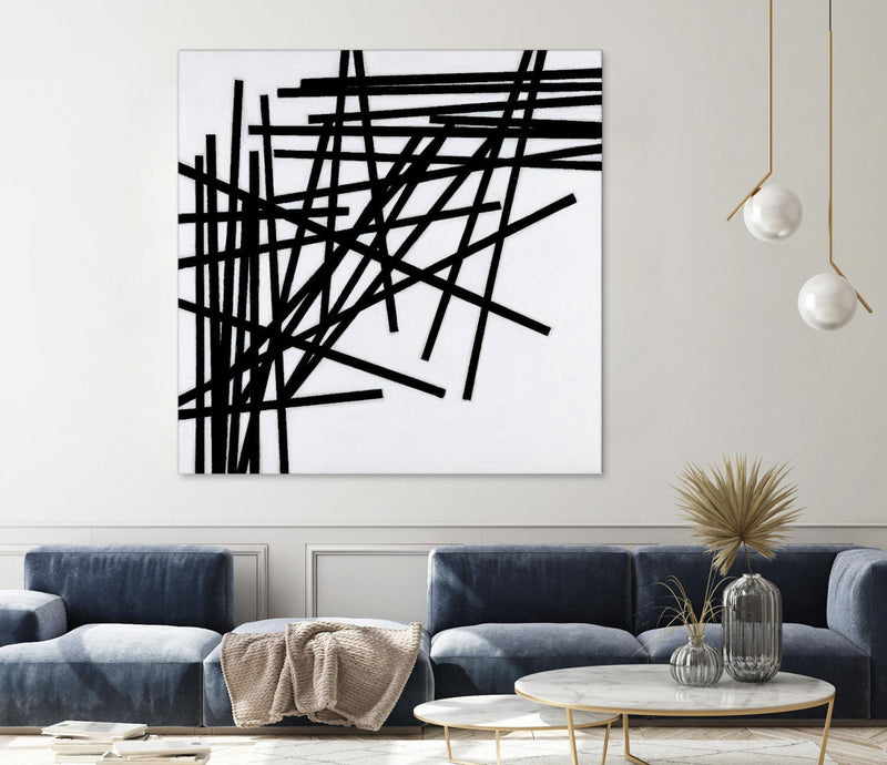 \"Alumettes\" Giant Art 54x54 Wall Art