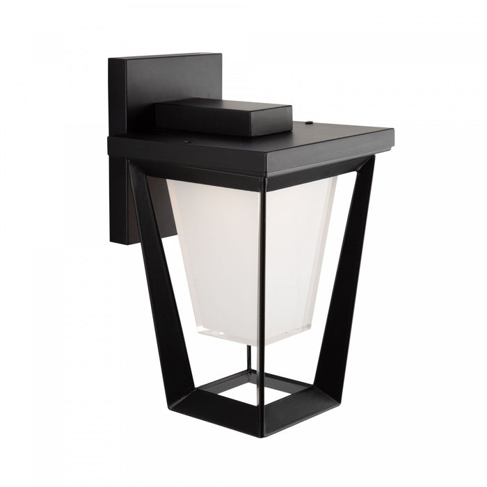 Waterbury 10 W LED Black Outdoor Wall Light 