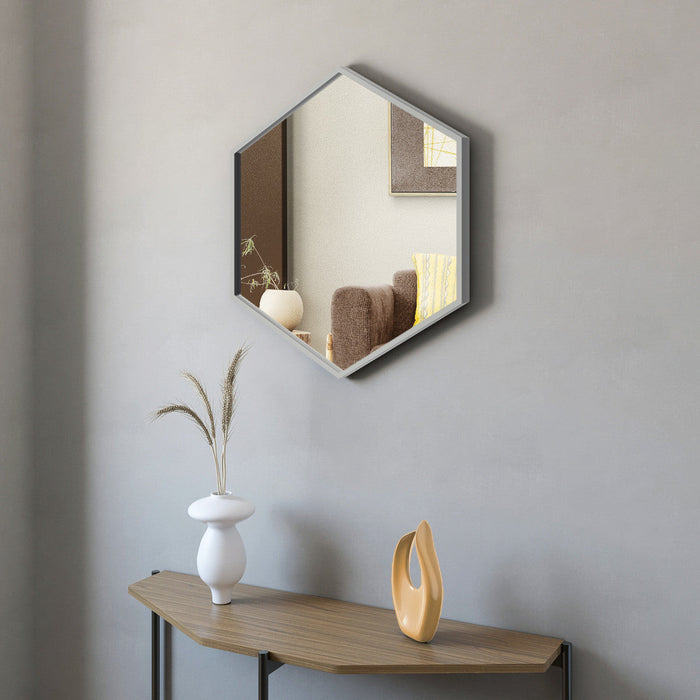 Zona Silver 28\" Mirror
