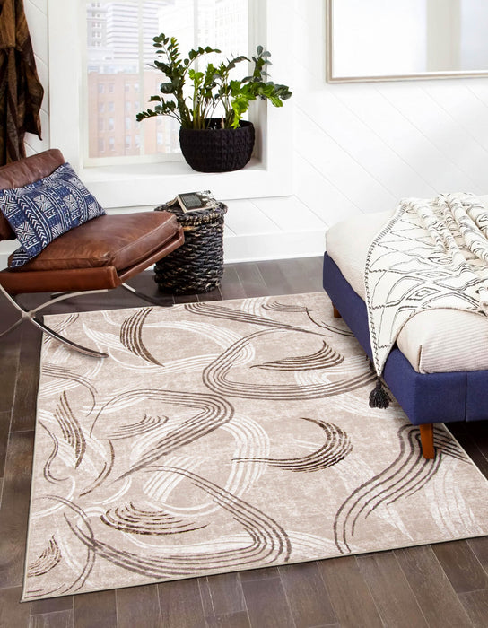 Wisp Taupe Area Rug - 8'0\" X 10'0\"  