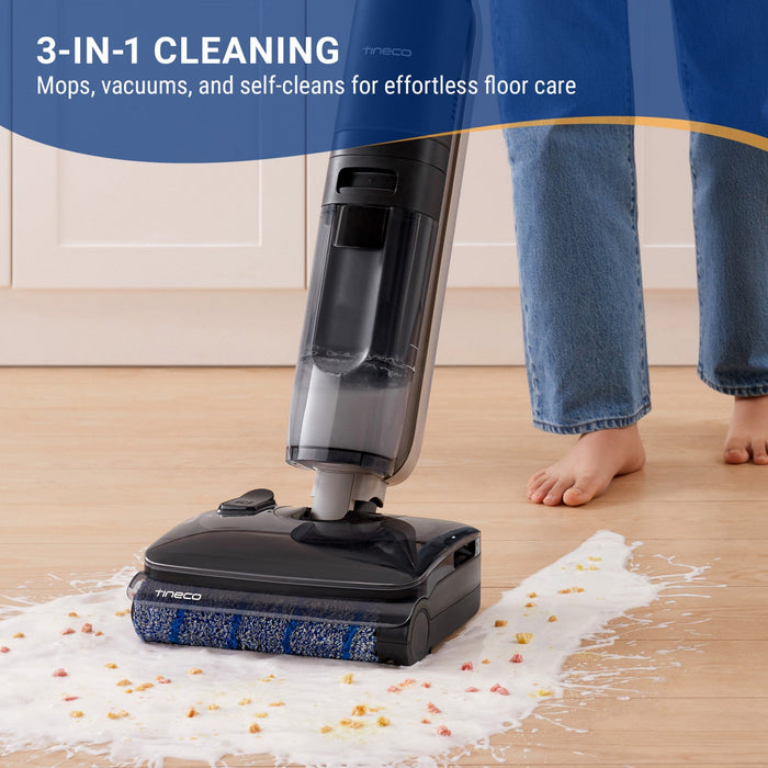 Tineco Go H2o Hammerhead Mess Detech Cordless Floor Washer Vacuum Stickhandheld 