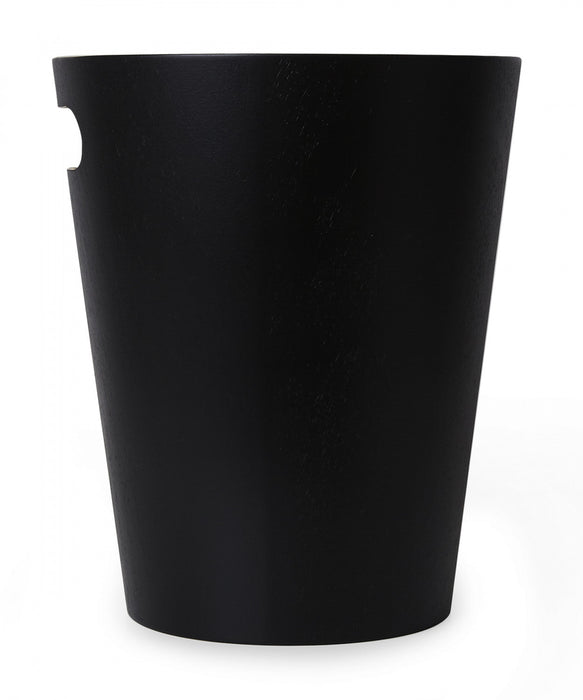 Umbra Woodrow Garbage Bin Trash Can - Black