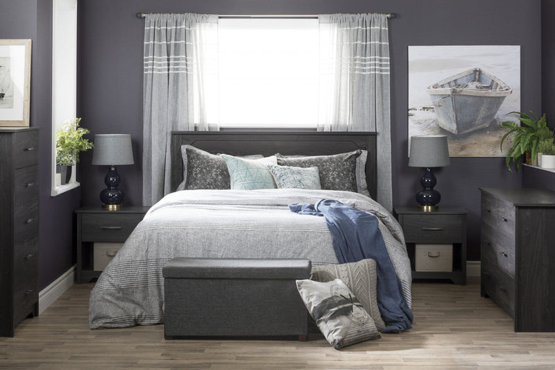 Fusion 5-drawer Chest - Gray Oak 