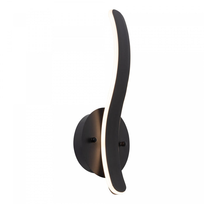 Sirius Collection Integrated LED Sconce - Black