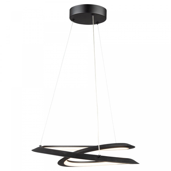 Ara 24 W LED Black Pendant 