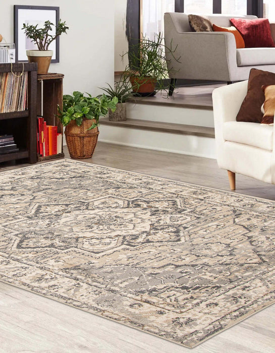 Priya Grey Area Rug - 8'0\" x 10'0\"