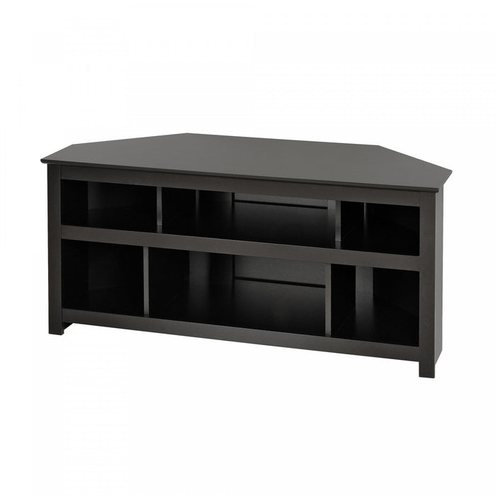 Vasari Corner Flat Panel Plasma and LCD TV Console - Black