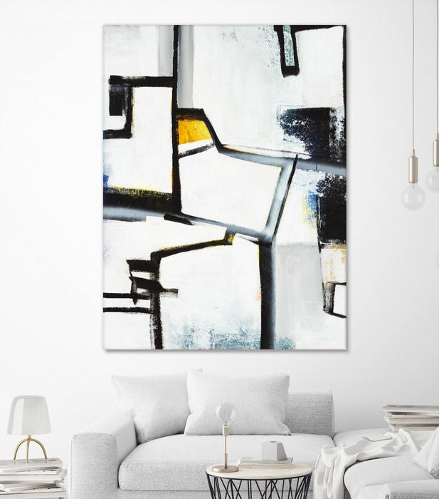 \"The A Line Ii\" Giant Art 72x54 Wall Art