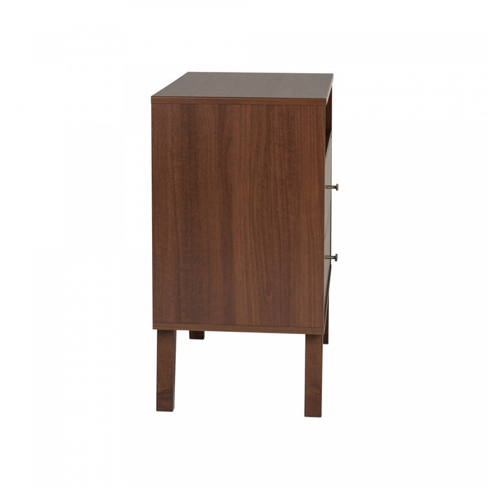 Milo 2-Drawer Tall Nightstand - Cherry