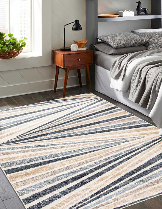 Axel Ivory Area Rug - 5'0\" X 8'0\"  