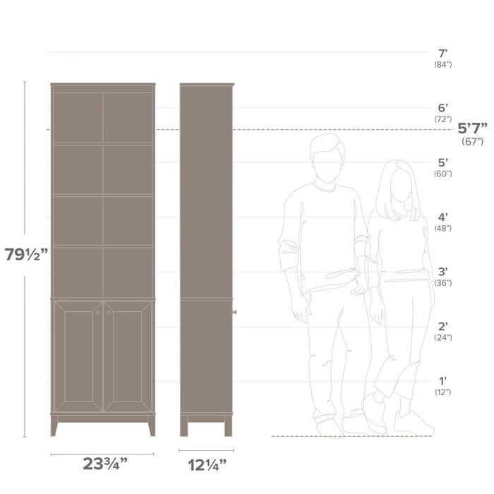 Prepac Yaletown Bookcase - White
