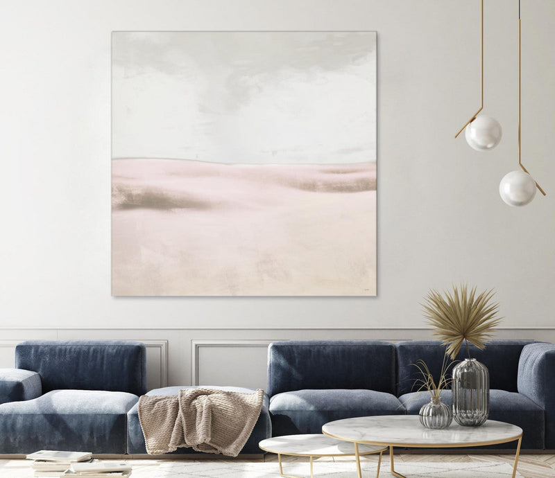 \"Blush Balance I\" Giant Art 72x72 Wall Art