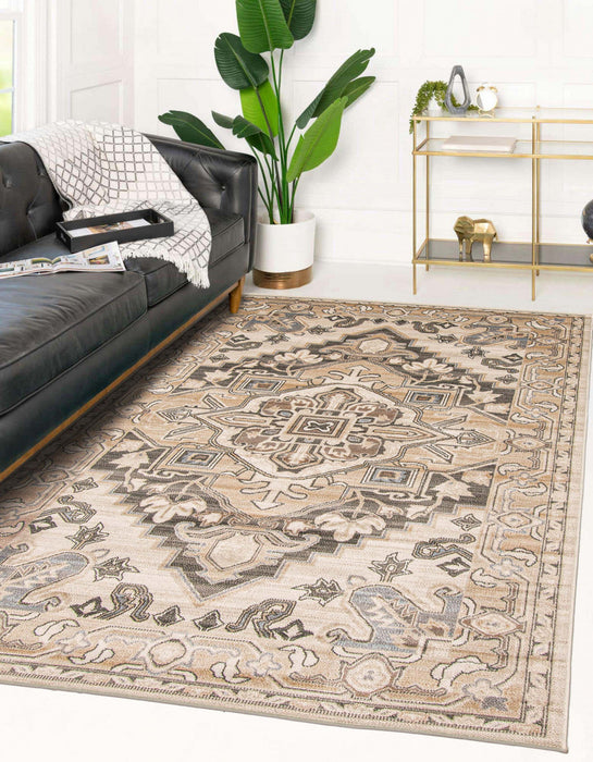Addie Beige Area Rug - 8'0\" X 10'0\" 